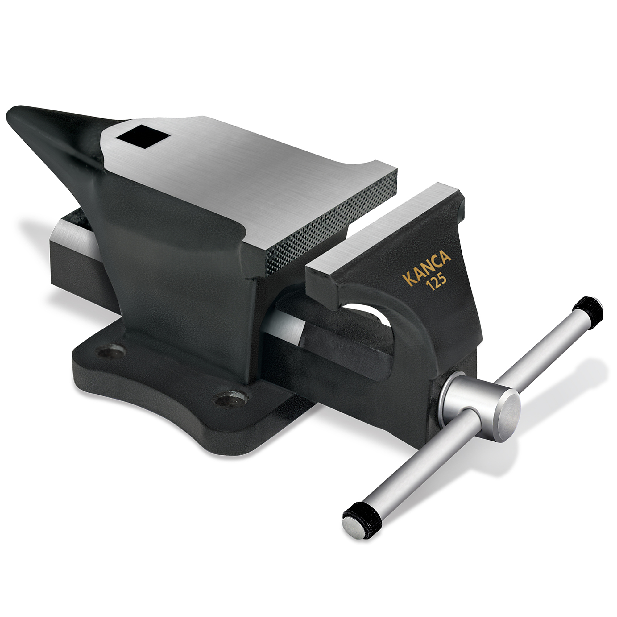 KANCA Anvil Vise Combination - 5.5in. Face Length, 6in. Face Width, 3.5in. Horn Length, Model# Anvillo
